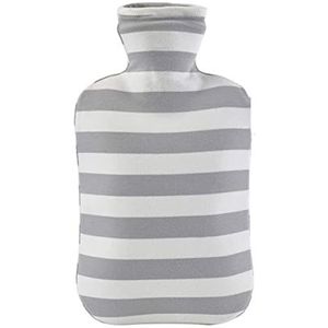 Warmwaterkruik Warmwaterkruik Met Grote Capaciteit En Deksel Zachte, Warmwaterkruik Voor Nek En Schouder Kruik Warm Winter (Color : Gray, Size : 20X32CM)