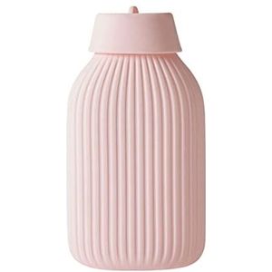 Warmwaterkruik Warmwaterzak Klassieke Warmwaterkruik, Warmwaterkruik Met Grote Capaciteit Cold Pack Voor Verjaardag Kerstmis Kruik Warm Winter (Color : Pink, Size : 23.2 * 12 cm)