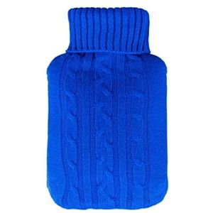 Warmwaterkruik Warmwaterkruik 2 Liter Rubberen Warmwaterkruik Met Deksel Gebreid, Voor Pijnverlichting Gezellige Nachten In De Nek Kruik Warm Winter (Color : B, Size : 33 * 22 cm)