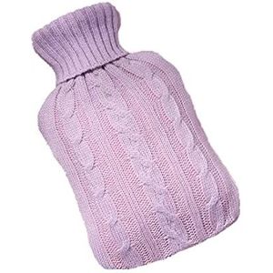 Warmwaterkruik Warmwaterkruik Met Gebreide Hoes Warmwaterzak Voor Volwassenen Pijnbestrijding Rug Nek Hoofdpijn Gezellige Nachten Kruik Warm Winter (Color : C, Size : 2L)