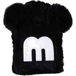 Warmwaterkruik Pluche gecoate warmwaterzak Warme warmwaterzak voor nekpijnverlichting Gezellige nachten Kruik Warm Winter (Color : E, Size : 500ML)