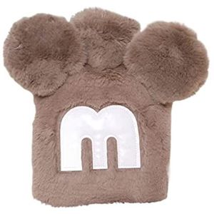 Warmwaterkruik Pluche gecoate warmwaterzak Warme warmwaterzak voor nekpijnverlichting Gezellige nachten Kruik Warm Winter (Color : B, Size : 1L)