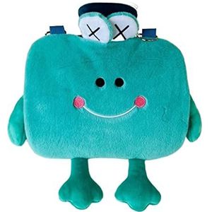 Warmwaterkruik Warmwaterkruik met fleecehoes Warmwaterzak met riemen voor pijnverlichting Nekknusse nachten Kruik Warm Winter (Color : D, Size : 1L)