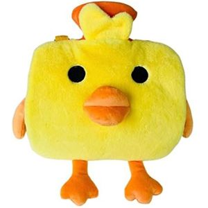 Warmwaterkruik Warmwaterkruik met fleecehoes Warmwaterzak met riemen voor pijnverlichting Nekknusse nachten Kruik Warm Winter (Color : A, Size : 1L)