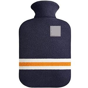Warmwaterkruik Warmwaterkruik met gebreide hoes Warmwaterzak voor volwassenen Pijnbestrijding Nekrug Hoofdpijn Gezellige nachten Kruik Warm Winter (Color : B, Size : 2L)