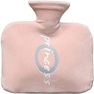 Warmwaterkruik Warmwaterkruik Met Fleece Love Cover Rechthoekige Warmwaterzak Voor Pijnverlichting In De Nek Gezellige Nachten Kruik Warm Winter (Color : D, Size : 1L)