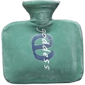 Warmwaterkruik Warmwaterkruik Met Fleece Love Cover Rechthoekige Warmwaterzak Voor Pijnverlichting In De Nek Gezellige Nachten Kruik Warm Winter (Color : C, Size : 1L)