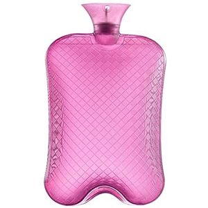 Warmwaterkruik Warmwaterkruikbed Warme Taille Warme Rug Warmwaterkruik, Geschikt Voor Volwassenen Kruik Warm Winter (Color : Pink, Size : 36 * 21 cm)