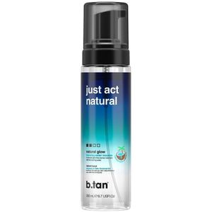 B.Tan Just Act Natural Self Tan Mousse 200 ml