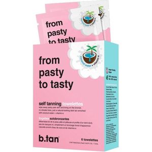 B.Tan Body + Accessoires Doekjes From Pasty To Tasty 6Stuks