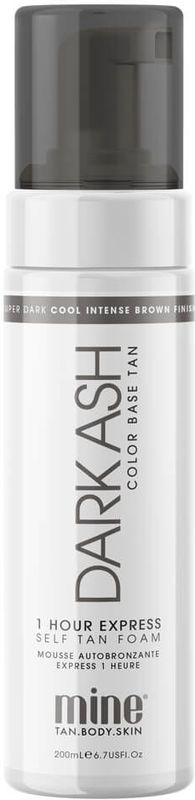 Minetan - Dark Ash Self Tanning Foam for Dark Tan (1 Hour Express Tan) - 200ml