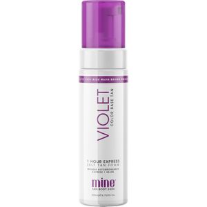 MineTan Color Base Tan Violet Self Tan Foam 200 ml