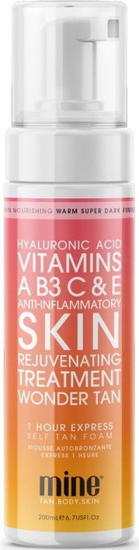 MineTan Wonder Tan Self Tan Foam 200 ml