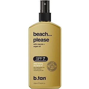 b.tan Beach...Please Dry Spray Oil SPF 7 (U) 236 ml