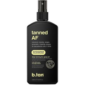 B.Tan - Tanned Af - Zonneolie - Diepe Bruinende - 236 ml