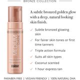 MINETAN Medium Dark Tanning Foam 200ml - zelfbruiningsmousse