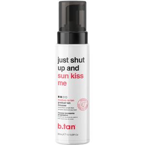 B.tan Just Shut Up and Sun-kiss Me Gradual Tan Foam - 300 ml
