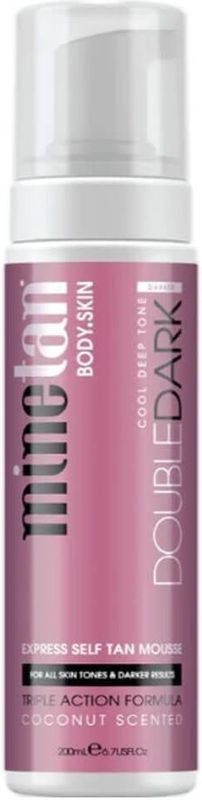 MINETAN Double Dark Tanning Foam - zelfbruiningsmousse