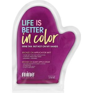 Bronze On Applicator Mitt