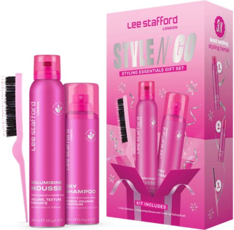 Lee Stafford - Style N' Go - Styling Essentials Kit - 2x200ml
