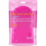 Glow Your Own Way - Smooth Gel Mitt - Bruin - Handschoen