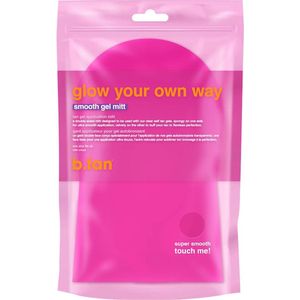 Glow Your Own Way - Smooth Gel Mitt - Bruin - Handschoen