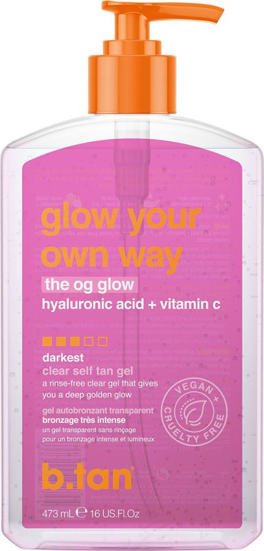B.Tan - Glow Your Own Way The OG Glow - Zelfbruinende Gel - Transparant - Donkerste Finish