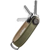 Orbitkey 2.0 Waxed canvas sleuteletui khaki green