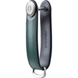 ORBITKEY | Hybrid Leather Key Organizer | Sleutelhanger | Sleuteltasje | Leer | Pine Green | Groen
