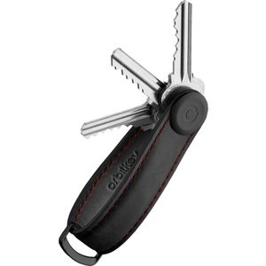 Orbitkey Sleutelhanger / Sleuteletui / Sleutel Organiser - Leer - Crazy Horse Key Organiser 2.0 - Zwart