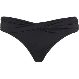 Seafolly Womens Collective Twist Band Hipster Bikinibroekje (Dames |zwart)