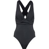 Seafolly - Womens Collective Cross Back One Piece - Badpak - Zwart