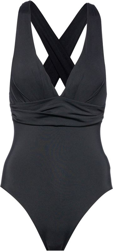 Seafolly - Womens Collective Cross Back One Piece - Badpak - Zwart