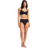 Seafolly - Collective Twist Soft Cup Halter Bikinitop - Blauw