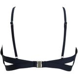 Seafolly - Collective Hybrid Bralette - Bikinitop - Blauw - Stretch - Verstelbare Schouderbandjes