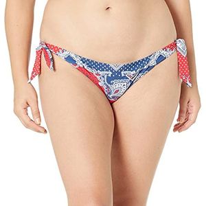Seafolly Dames bandana Bay Tie Side hipster bikinibroek, rood (Chilli Chilli), 36 NL