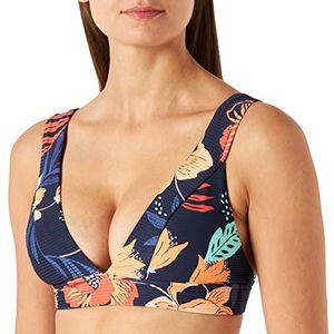 Seafolly Vrouwen Op Vakantie Gestreepte Tri BH Bikini Top, (Indigo Indigo), 60C