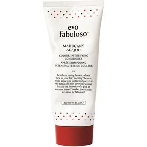 EVO Fabuloso Colour Boosting Treatment Haarmasker voor Accentueren van Haarkleur Tint Mahogany 220 ml