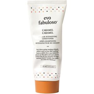 evo Fabuloso Caramel Colour Boosting Treatment Conditioner, Beige, Wit, Zwart, 220 ml