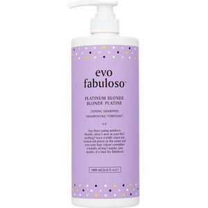 Evo Fabuloso Platinum Blonde Toning Shampoo 1 liter