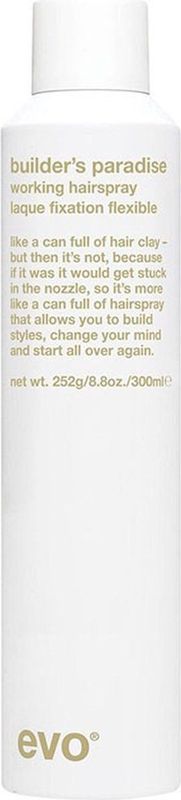 Builder's Paradise - Working Spray - Haarspray - Sneldrogend - Medium Fixatie