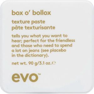 Evo Box O’ Bollox - Texture Paste - 90gr - Extra-Sterke Hold - Super-Matte Finish