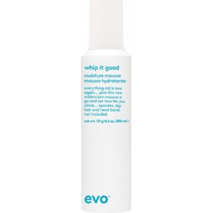 Evo - Whip It Good Styling Mousse - 200 ml - Hydraterende Mousse
