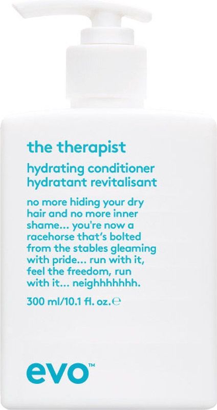 EVO - Hydrate The Therapist - Conditioner - 300 ml - Voor Droog en Gekleurd Haar