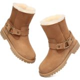 EVER AU - Pheasant - Halfhoge Laarzen - Bruin - Suède