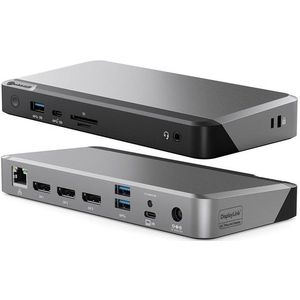 Alogic Triple 4K Docking Station - 100W Power Delivery