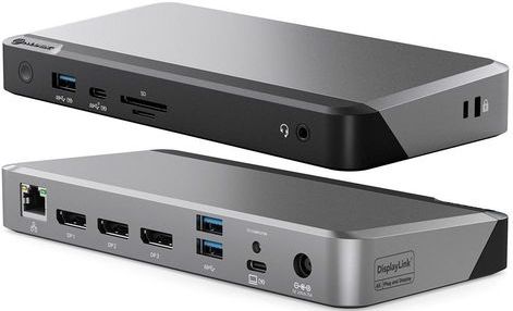Alogic Triple 4K Docking Station - 100W Power Delivery