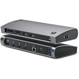 ALOGIC TB4D3TB laptop dock & poortreplicator Bedraad Thunderbolt 4 Zwart