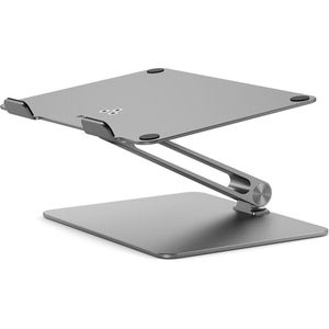 Alogic Elite Adjustable Laptop Riser Space Grey - Notebook Stand - Aluminium - 1.25 Kg