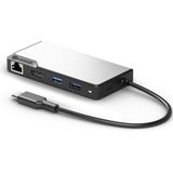ALOGIC UCFUPRGVV2-SGR laptop dock & poortreplicator USB 3.2 Gen 1 (3.1 Gen 1) Type-C Zwart, Grijs
